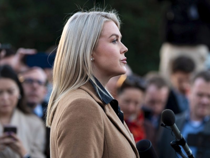Karoline Leavitt, secretaria de prensa de la Casa Blanca