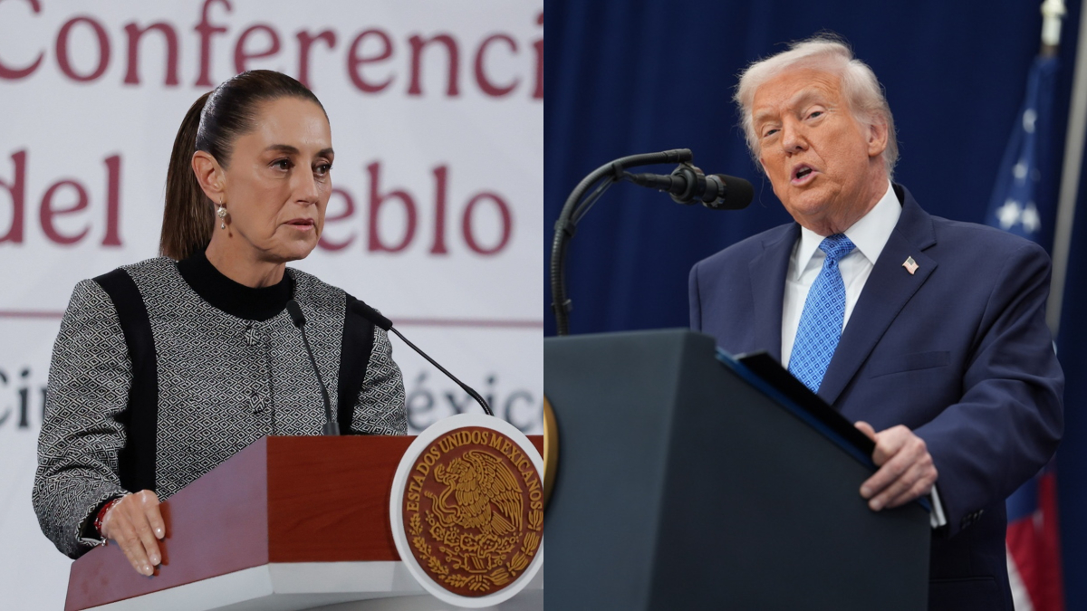 Claudia Sheinbaum y Donald Trump