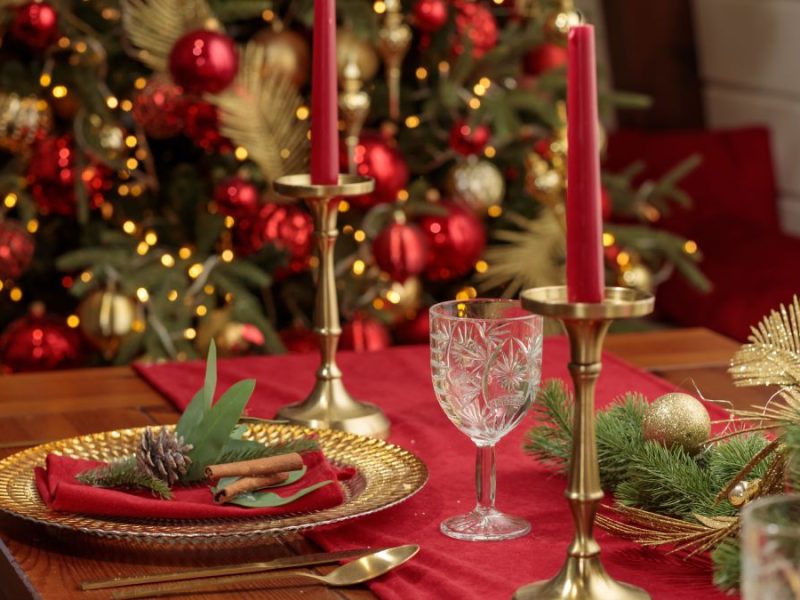 Tendencias decoración mesa navideña