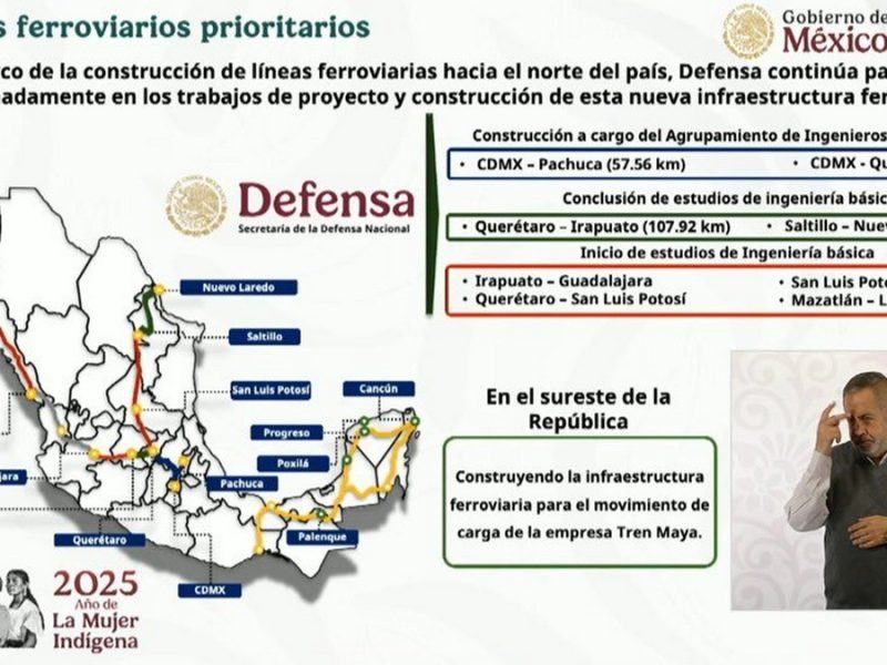 Trenes en México