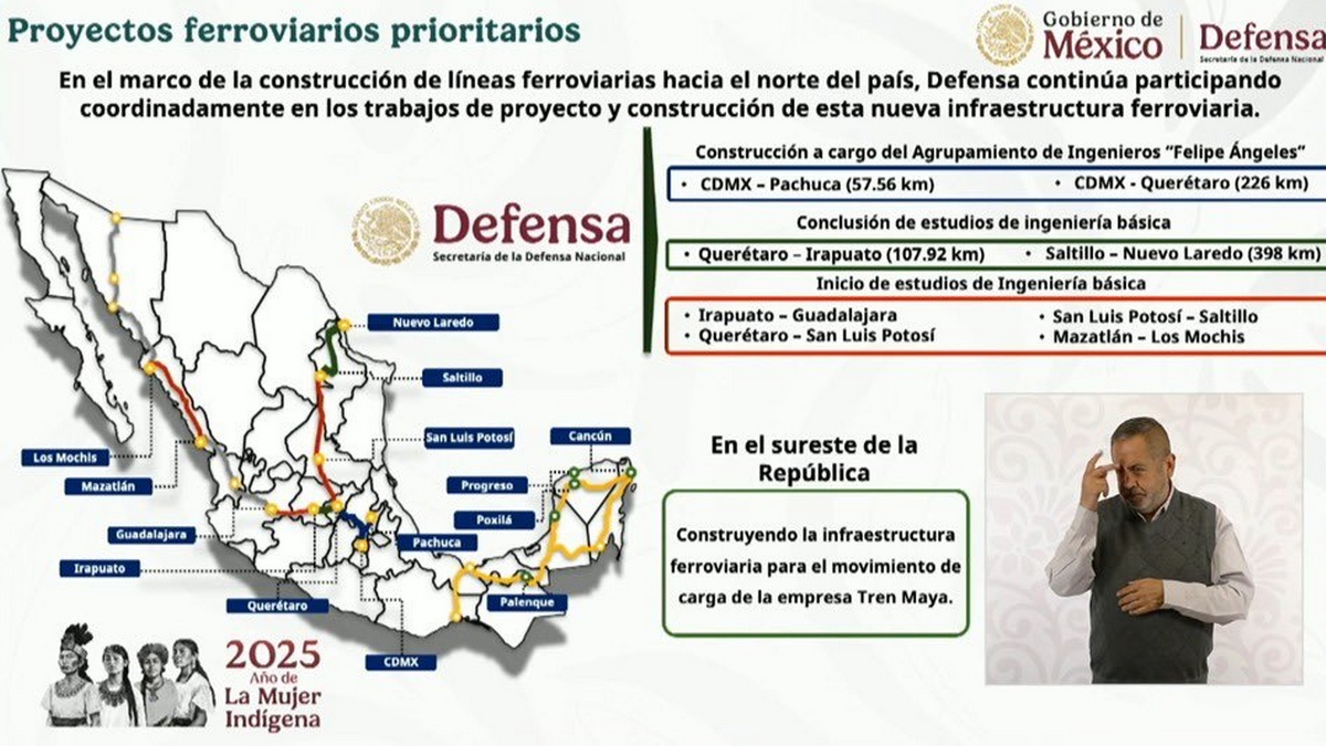 Trenes en México
