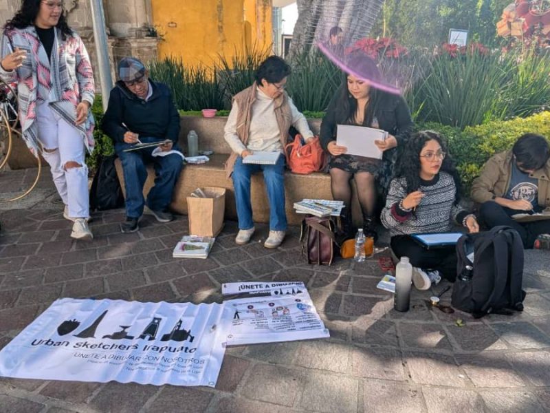 USK: el grupo de dibujo que retrata Irapuato desde una mirada artística