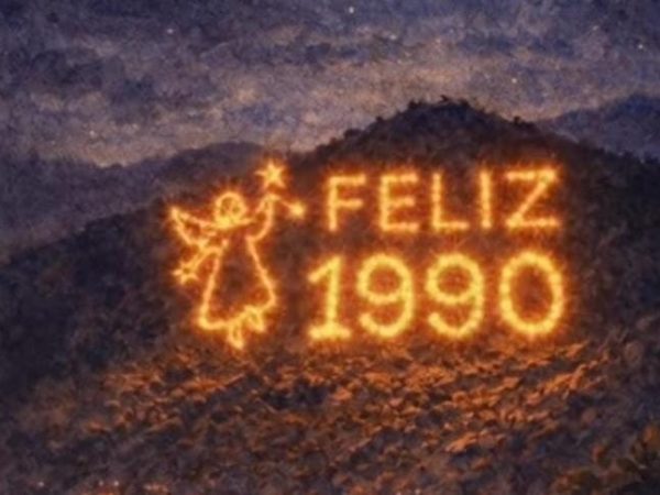 Cada Año Nuevo había luminaria en Cerro de Cubitos ¿Quién recuerda?
