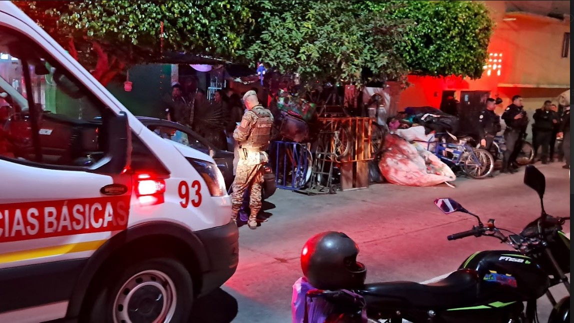 atacado recolector balazo