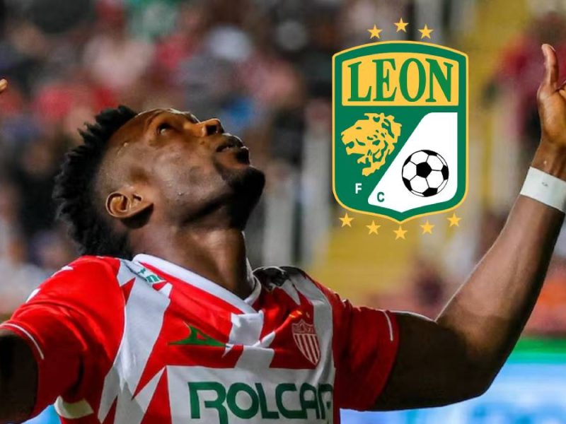 Diber Cambindo, nuevo delantero del León para el Clausura 2026