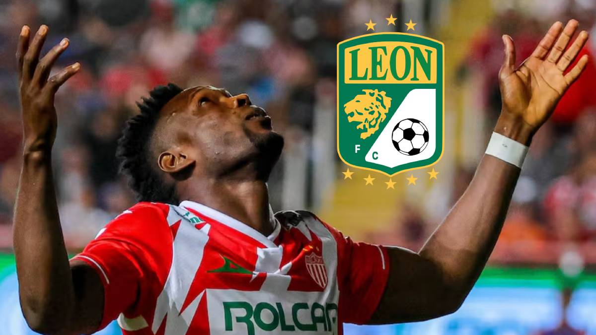 Diber Cambindo, nuevo delantero del León para el Clausura 2026