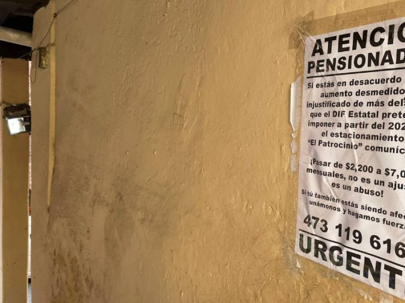 Vecinos frenan aumento de $7 mil en pensión del estacionamiento El Patrocinio