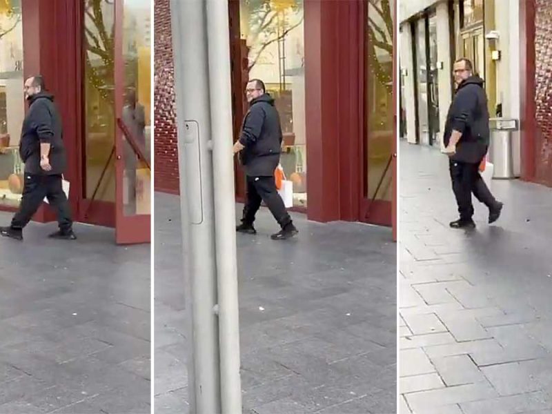 VIDEO La Navidad de José Ramón López Beltrán: Lo captan saliendo de tienda de lujo en Houston