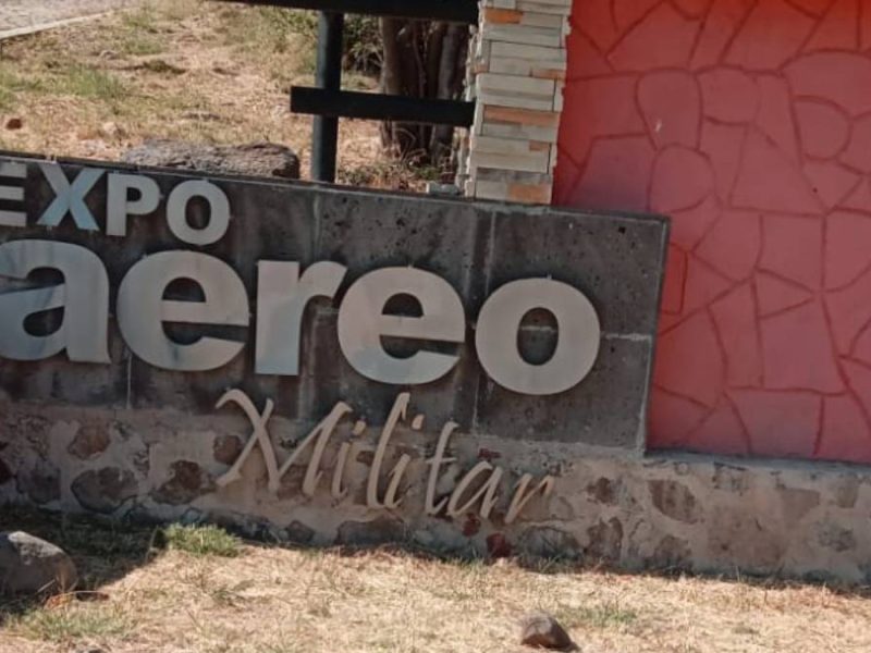 Vandalizan helicóptero de la Exposición Aérea en Purísima, a mes y medio de su restauración