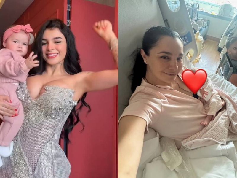 Famosas que fueron mamás en 2025: Los nacimientos más emotivos del año