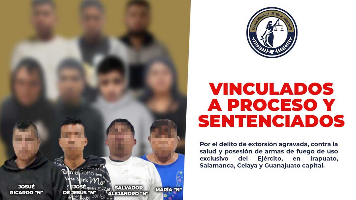 detienen a extorsionadores en Guanajuato