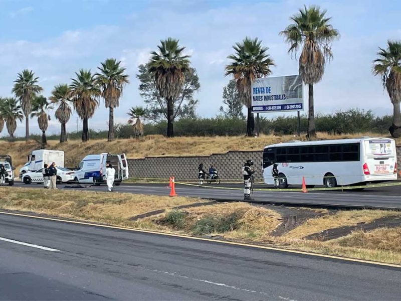 accidente en Libramiento Norte de Irapuato