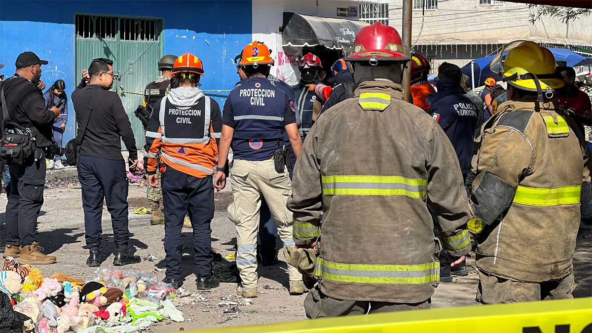 explosión en tianguis de Irapuato