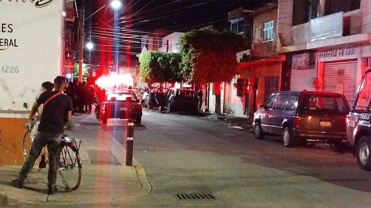 incendio en el Barrio de San Cayetano
