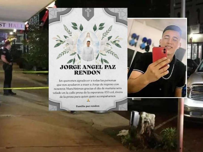 Llega hoy el cuerpo del joven leonés asesinado en fiesta de  quinceaños en Texas