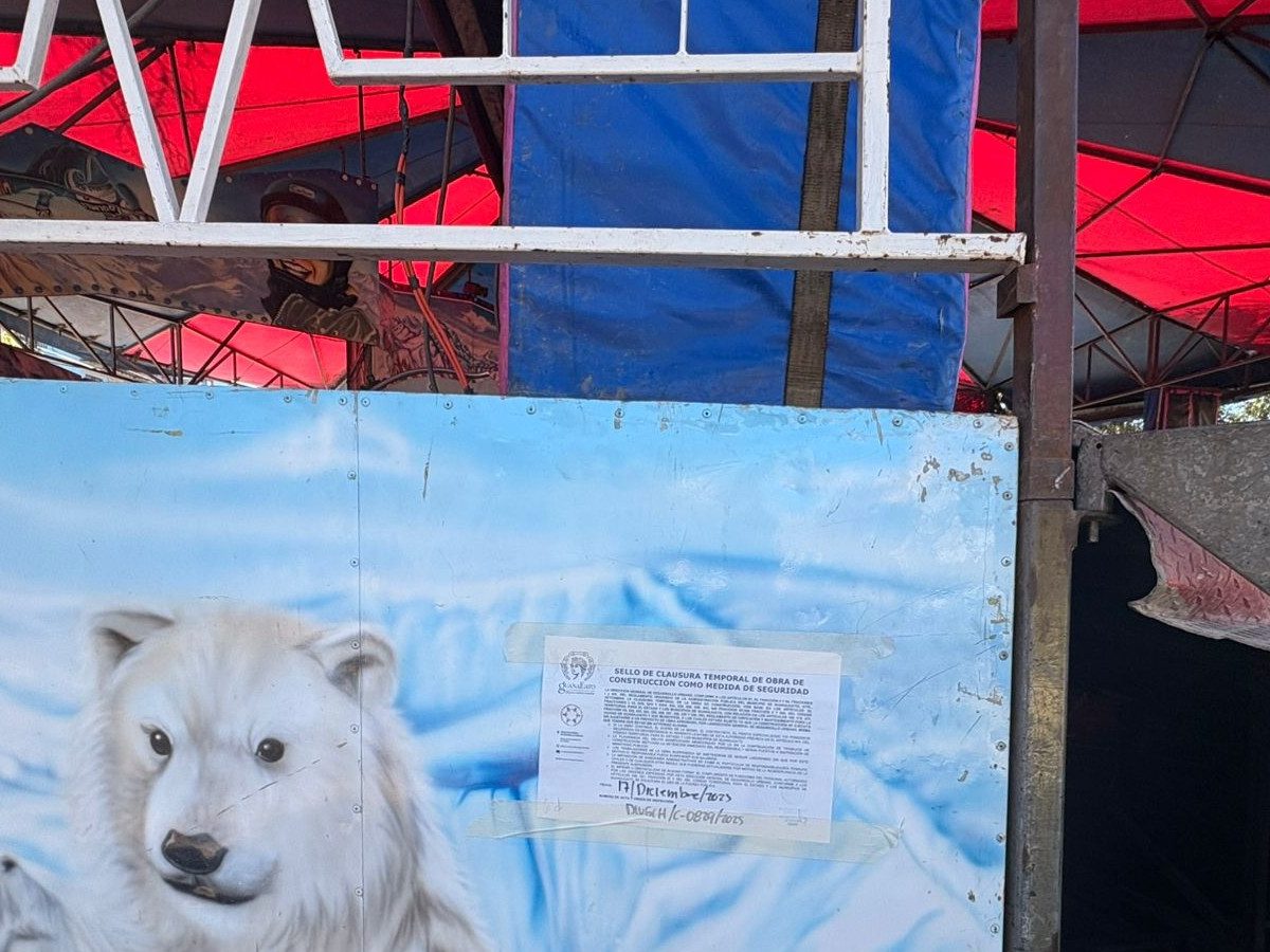 Analizan dejar o quitar juegos mecánicos que fueron suspendidos