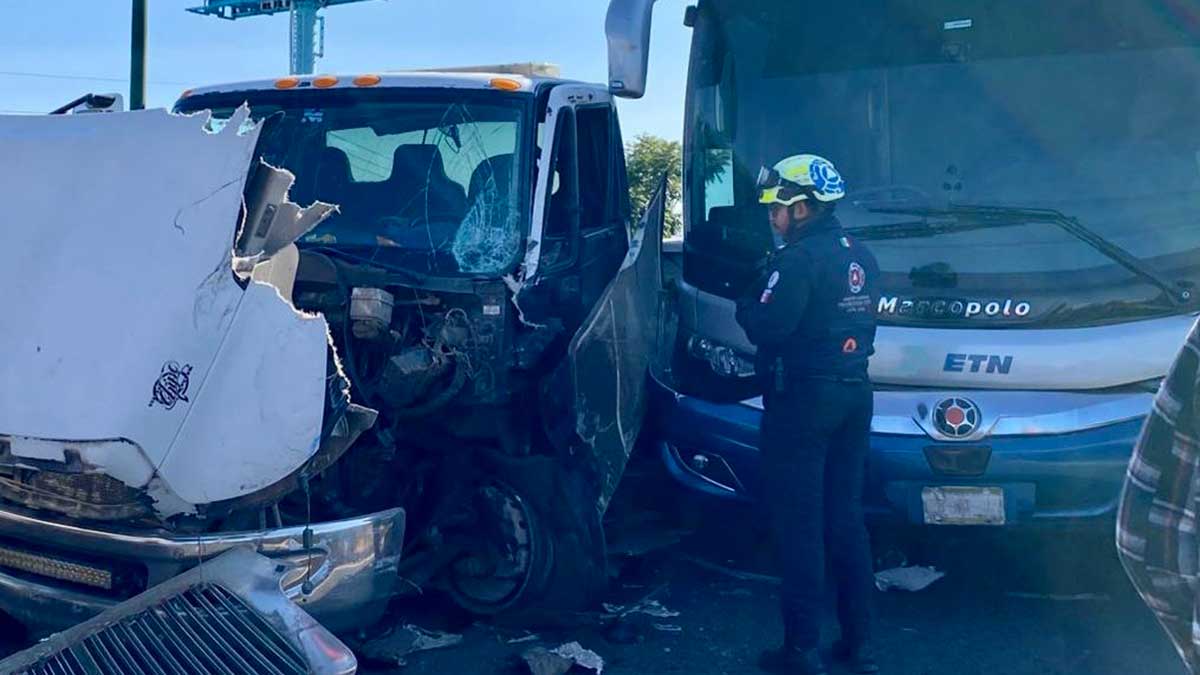 accidente en bulevar Aeropuerto