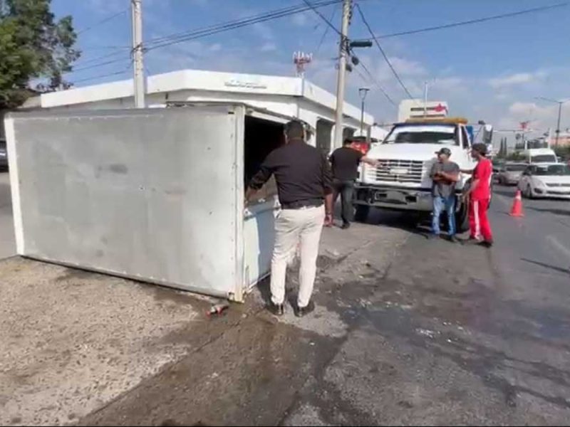 accidente en bulevar López Mateos