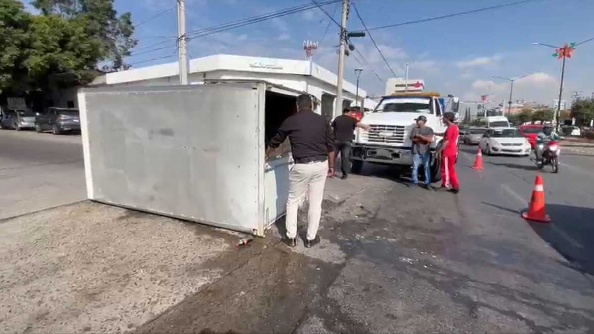 accidente en bulevar López Mateos