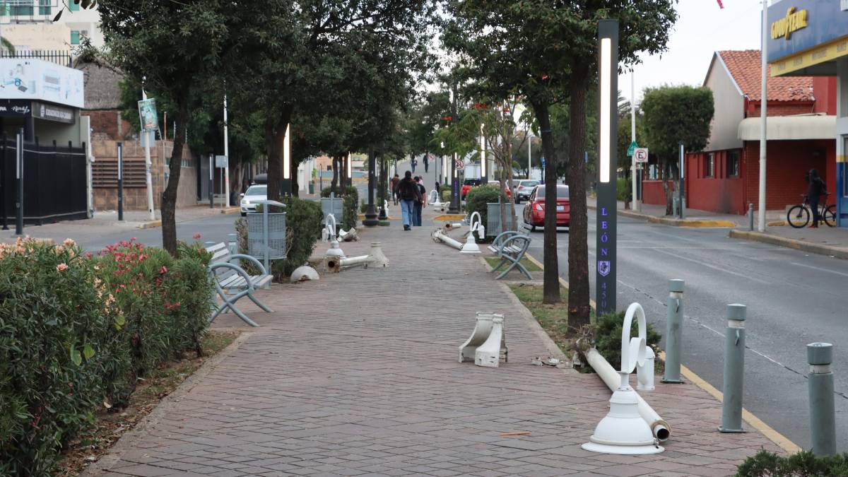 león-alumbrado-centro-calzada