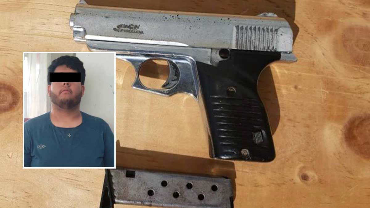 Detenido con arma de fuego en León