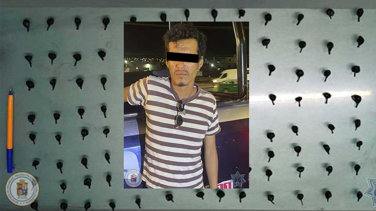 Jonathan Francisco detenido con droga