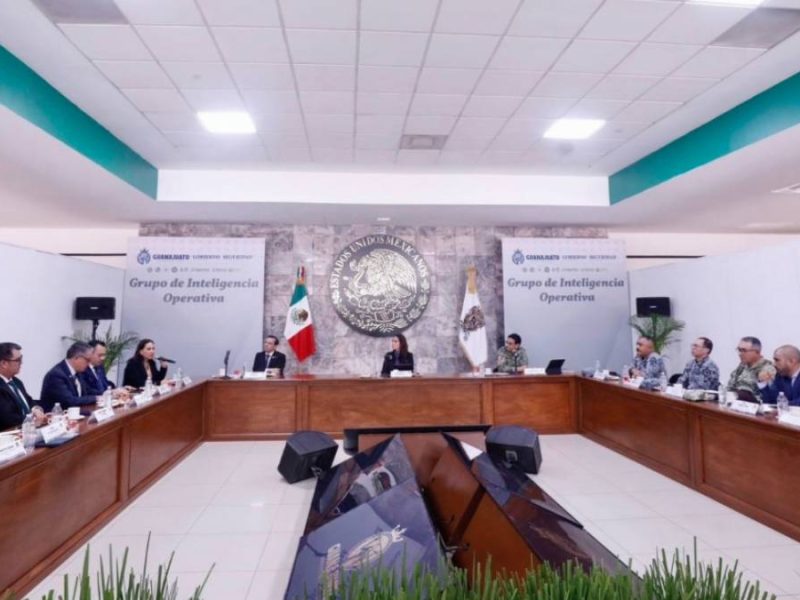 Tras masacres, Gobernadora y Alcaldesa encabezan mesa de seguridad en Irapuato con fuerzas federales