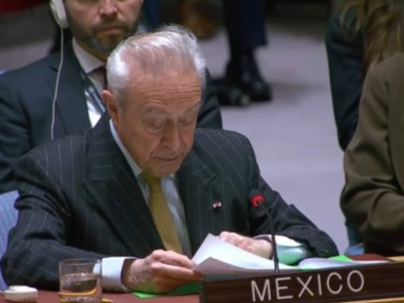 Urge México a ONU mediar en crisis EU-Venezuela