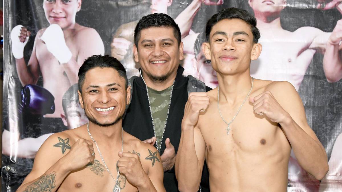Listos y en peso: se realiza la ceremonia de pesaje rumbo a la función de Box de Promotora Leonesa - Foto: Cortesía LM PL