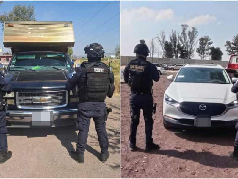 Roban con violencia dos camionetas en Salamanca y luego las recuperan tras operativos