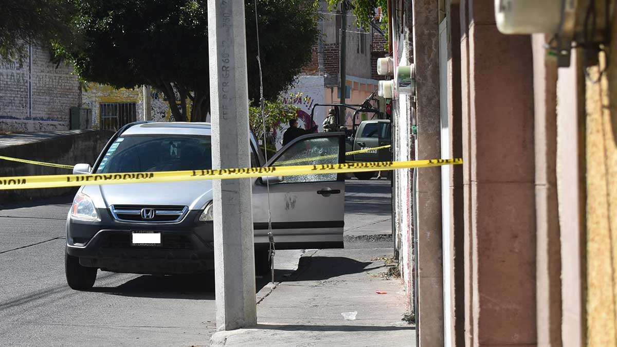 ataque a balazos en Yuriria