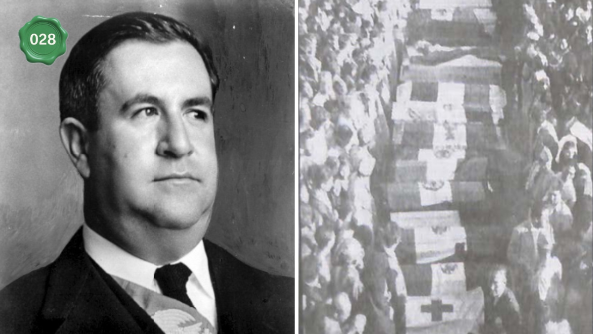 Manuel Ávila Camacho matanza león