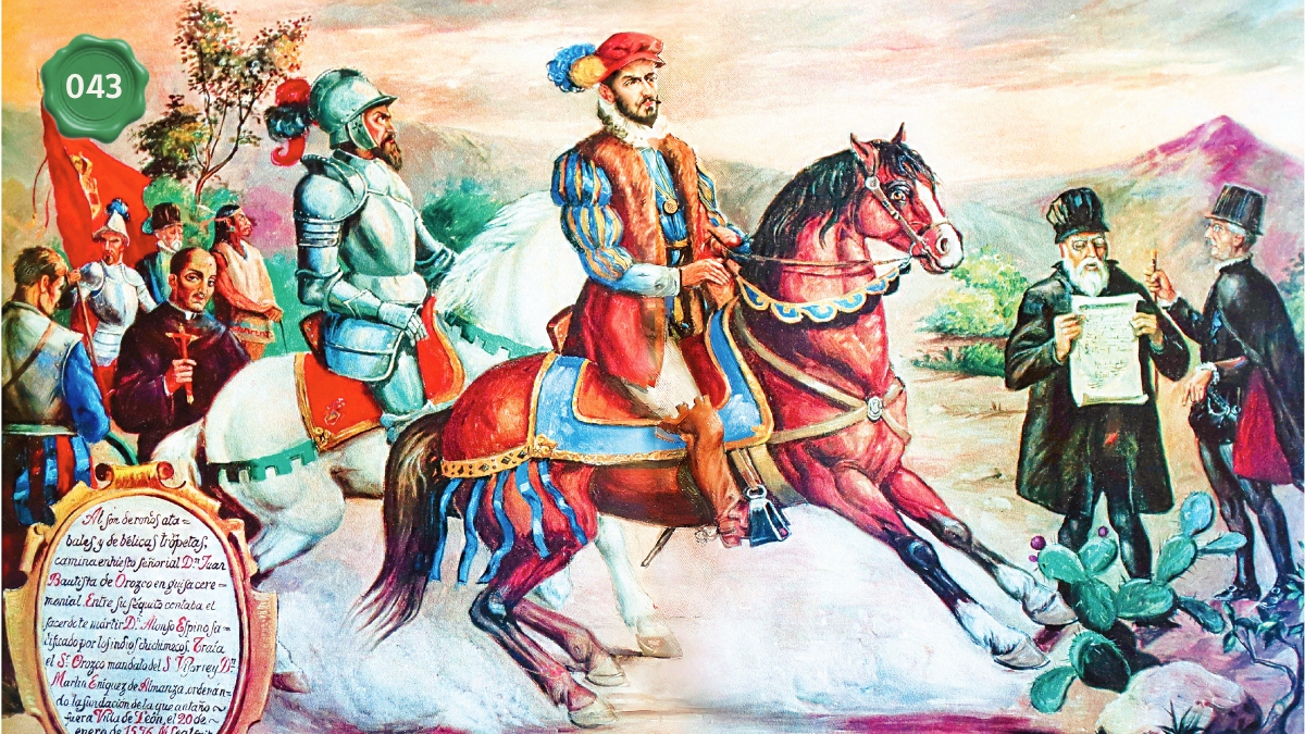 Pinturas de la fundación de León