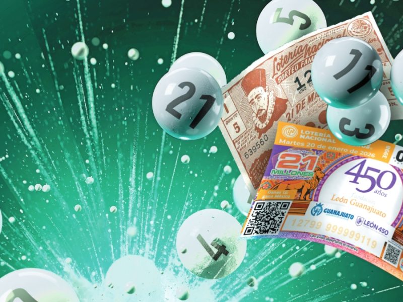 León y la Lotería Nacional: cuando te toca, te toca