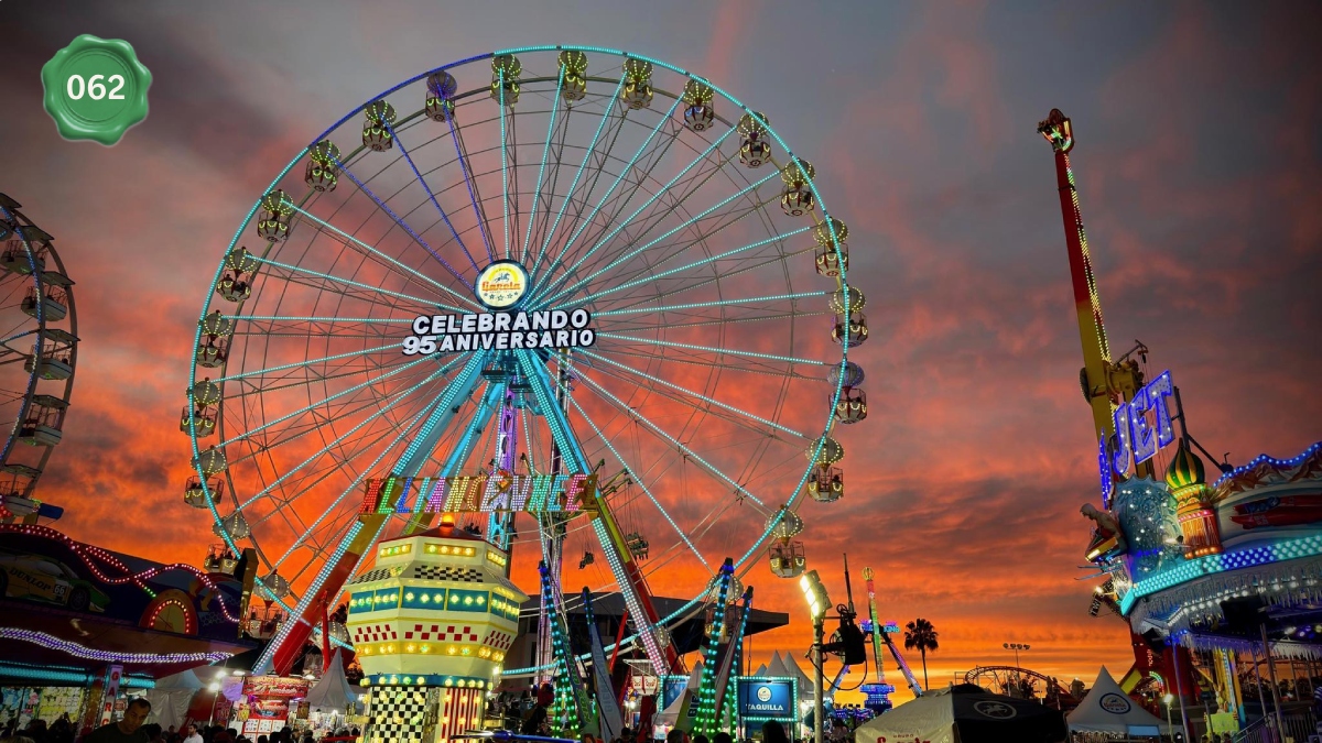 Atracciones García, la diversión de la Feria de León, cumple 95 años