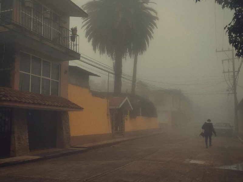 Intensifican alertas por frío extremo en Acaxochitlán este fin de semana
