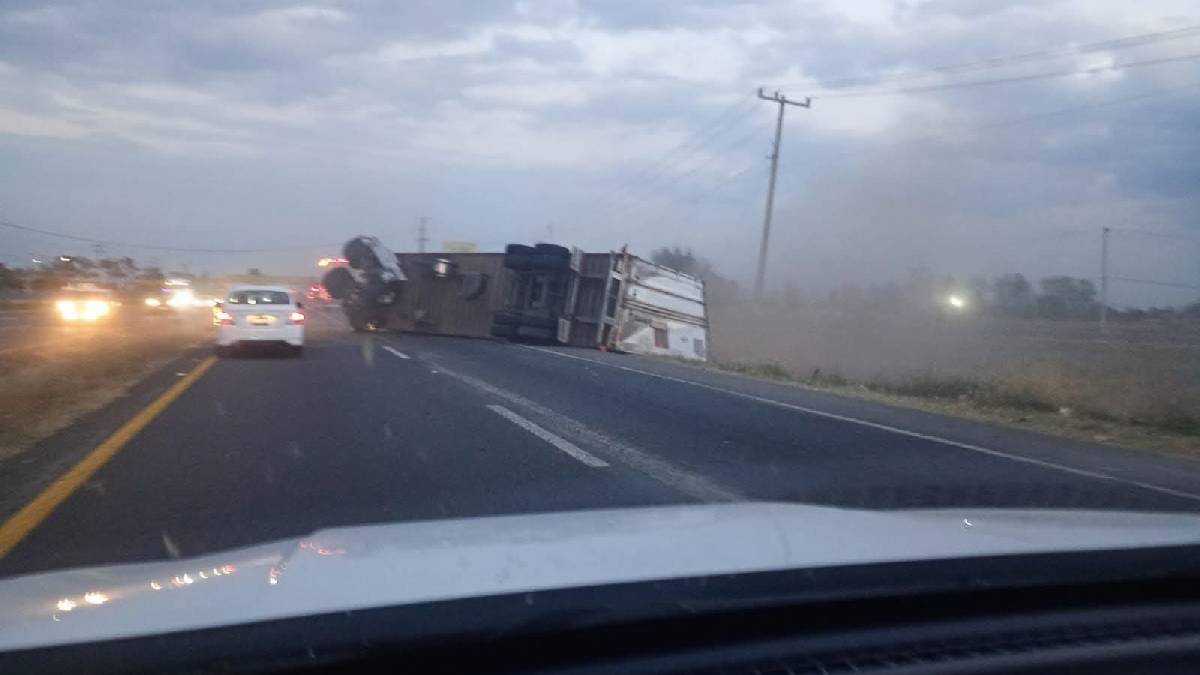Accidente carretera Irapuato - Abasolo