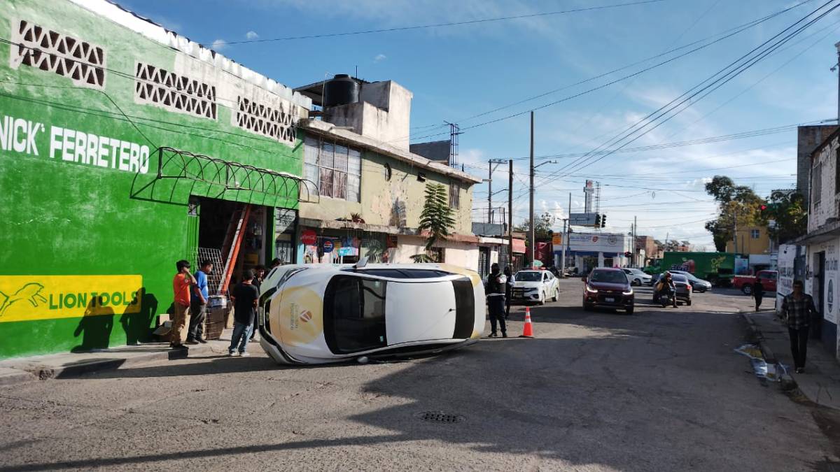 Accidente en colonia 12 de Diciembre Irapuato
