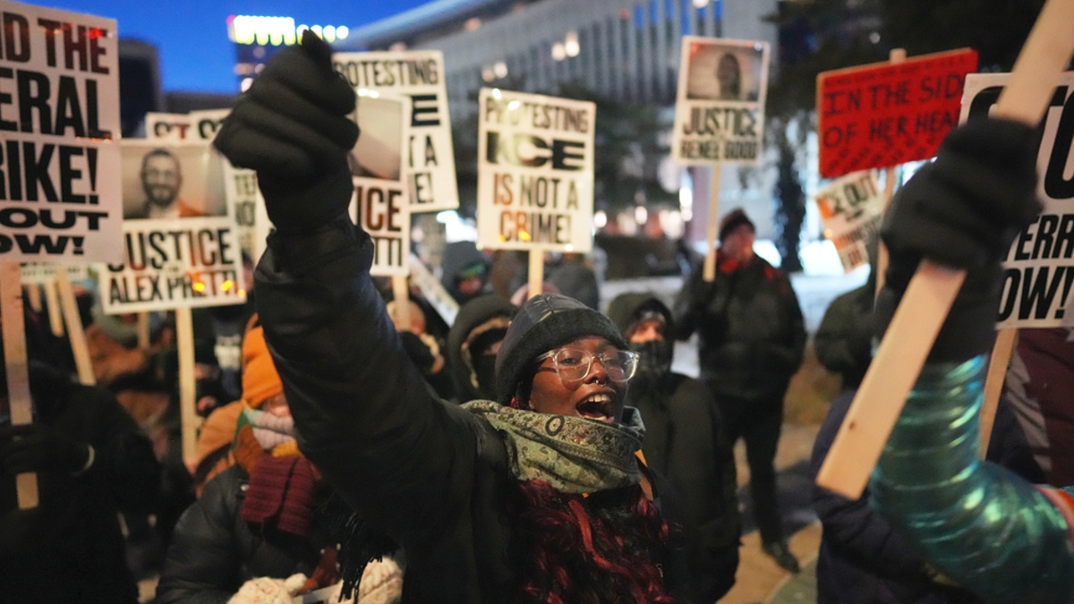 Protestas contra agentes del ICE