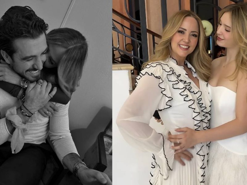 Así reaccionó Mía Rubín a las primeras FOTOS públicas de su mamá con su nuevo novio