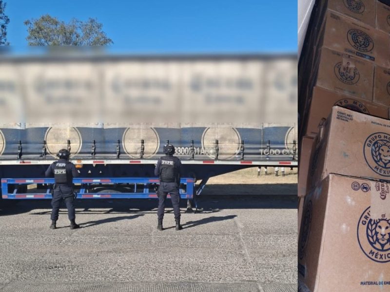 Reportan aseguramiento de cervezas en Irapuato: Recuperan 1,100 cajas