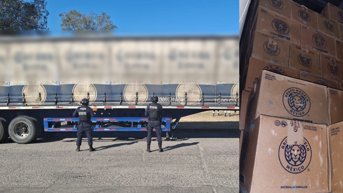 Aseguramiento de cervezas en Irapuato