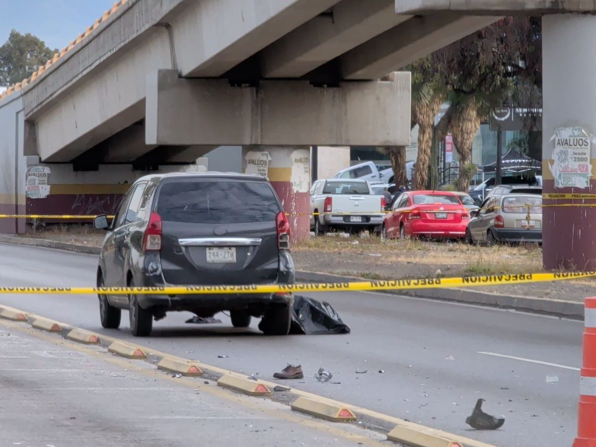 Muere hombre atropellado en bulevar Felipe Ángeles