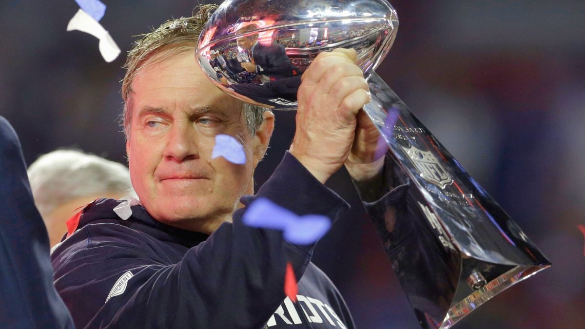 Bill Belichick no fue elegido al Salón de la Fama. AP.