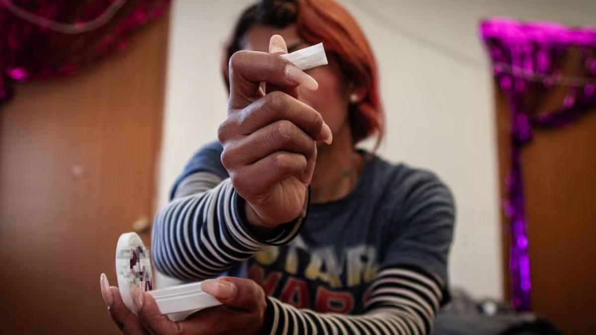 Bolsas de nicotina Erika consumidora