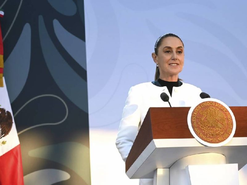Revira Sheinbaum a EU: exige corresponsabilidad en seguridad