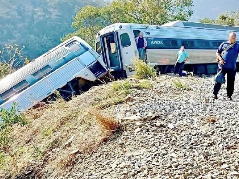 FGR confirma causa del descarrilamiento del Tren Interoceánico y detiene al maquinista