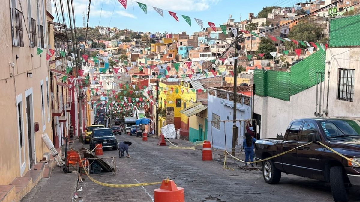Cierres parciales a la vialidad en Guanajuato
