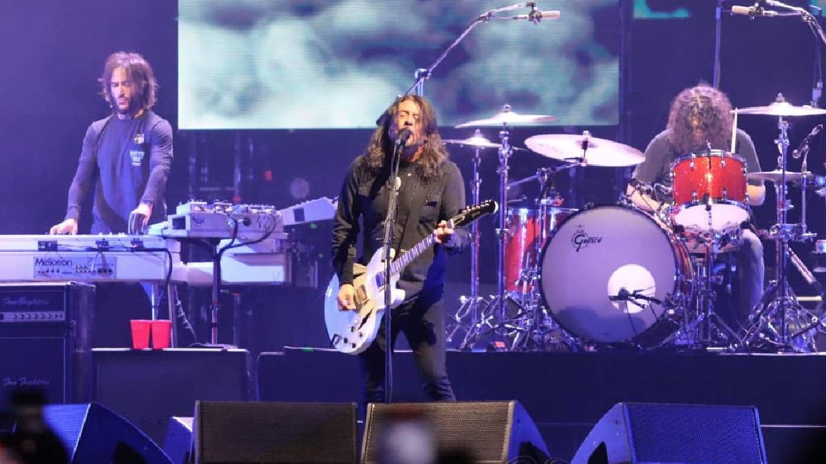 Concierto de Foo Fighters en la Feria de León 2026 - Dave Grohl en el Foro de la Gente