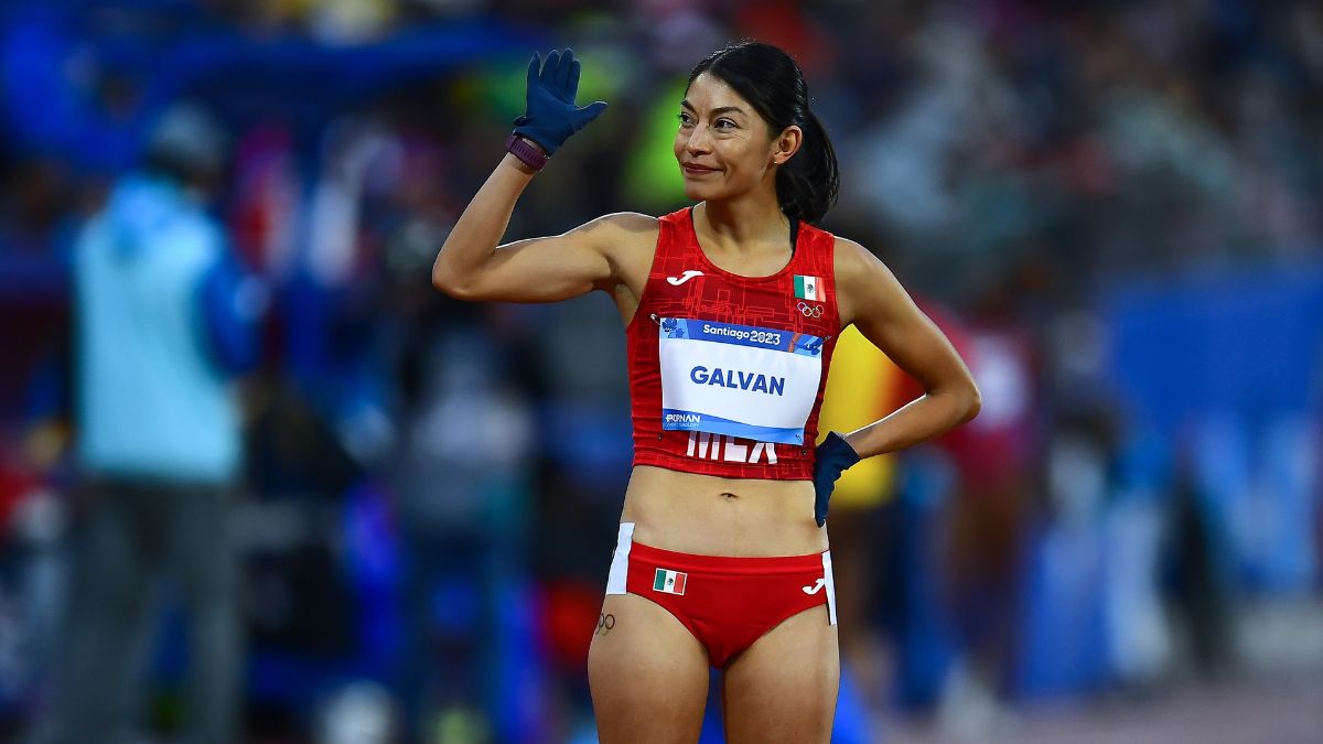 Laura Galván en una competencia internacional. Foto: Mexsport.